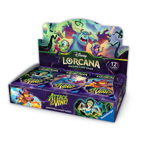Disney Lorcana: Attack of the Vine! - Booster Box (Pre-Order) - Game 3