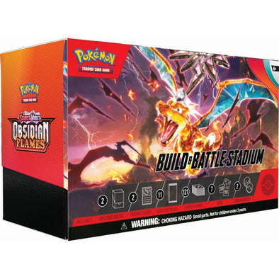 Pokemon - Scarlet and Violet - Obsidian Flames - Build & Battle Stadium (Pre-Order)