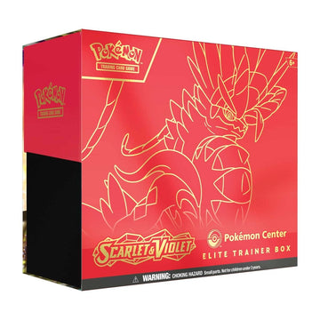 Pokemon - Scarlet & Violet (Koraidon) - Elite Trainer Box (Pokemon Center Exclusive)