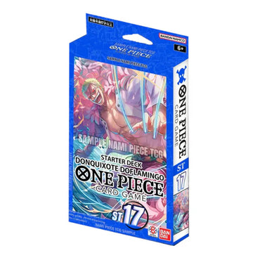 One Piece Card Game - Starter Deck - Blue Donquixote Doflamingo ST-17 (Pre-Order)