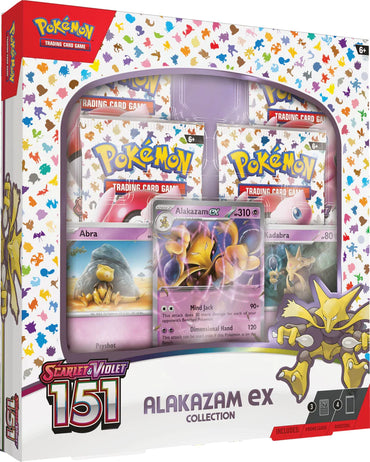 Pokemon 151 - Alakazam EX Collection Box (Pre-Order)