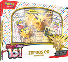 Pokemon 151 - Zapdos EX Collection Box
