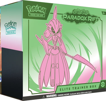 Pokemon - Scarlet and Violet - Paradox Rift - Elite Trainer Box - Iron Valiant (Pre-Order)