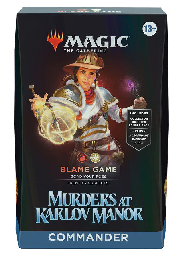Magic the Gathering - Murders at Karlov Manor - Commander Deck (Blame Game)