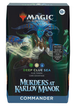 MTG - Murders at Karlov Manor - Commander Deck (Deep Clue Sea)