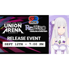 Union Arena - Re:ZERO Starting Life in Another World Release event(Sept 12th)