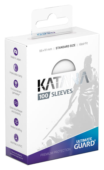 Ultimate Guard - Katana Sleeves - 100ct Standard Size - Various Colours
