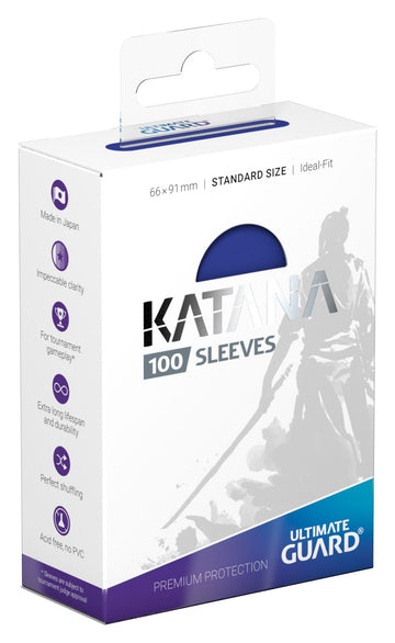 Ultimate Guard - Katana Sleeves - 100ct Standard Size - Various Colours