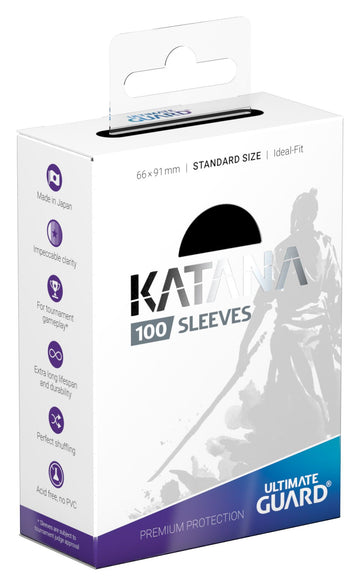 Ultimate Guard - Katana Sleeves - 100ct Standard Size - Various Colours