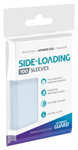 Ultimate Guard - Precise-Fit Side-Loading Sleeves -  100ct Japanese Size - Clear