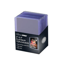 Ultra Pro - Toploader 25ct - Platinum 3"x 4" 35pt