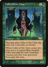Caller of the Claw [Legions]