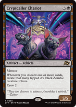 Cryptcaller Chariot (-080) - Aetherdrift Foil