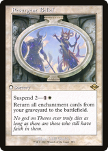 Resurgent Belief (MH2-385) - Modern Horizons 2 Etched Foil