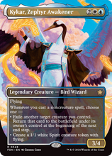 Kykar, Zephyr Awakener (FDN-348) - Foundations (Borderless) Foil