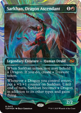 Sarkhan, Dragon Ascendant (Halo Foil) (TDM-413) - Tarkir: Dragonstorm