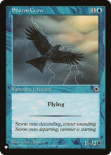 Storm Crow (PLST-POR-69) - The List