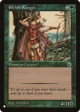 Elvish Ranger (PLST-POR-165) - The List