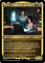 Shaun & Rebecca, Agents (ACR-247) - Assassin's Creed Etched Foil
