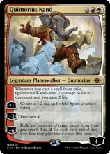 Quintorius Kand (Promo Pack) [The Lost Caverns of Ixalan Promos]