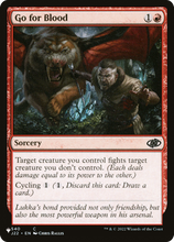 Go for Blood (PLST-J22-540) - The List