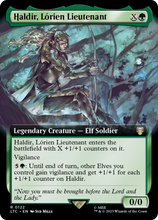 Haldir, Lorien Lieutenant (Extended Art) [The Lord of the Rings: Tales of Middle-Earth Commander]