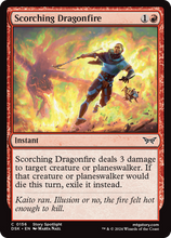 Scorching Dragonfire (DSK-156) - Duskmourn: House of Horror