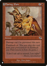 Flaring Pain (PLST-JUD-89) - The List: (tombstone)