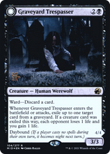 Graveyard Trespasser // Graveyard Glutton [Innistrad: Midnight Hunt Prerelease Promos]