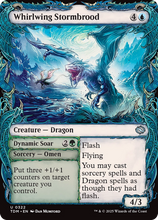 Whirlwing Stormbrood (Showcase) (TDM-322) - Tarkir: Dragonstorm Foil