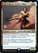 Taii Wakeen, Perfect Shot [Outlaws of Thunder Junction Prerelease Promos]