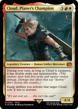 Cloud. Planet's Champion (FIN-552) - Universes Beyond: FINAL FANTASY Foil