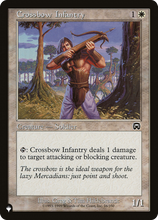 Crossbow Infantry (PLST-MMQ-16) - The List