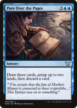 Pore Over the Pages [Duel Decks: Blessed vs. Cursed]