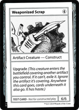 Weaponized Scrap (2021 Edition) [Mystery Booster Playtest Cards]