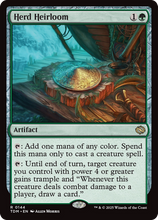 Herd Heirloom (TDM-144) - Tarkir: Dragonstorm Foil