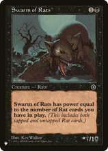 Swarm of Rats (PLST-P02-89) - The List
