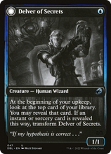 Delver of Secrets // Insectile Aberration [Innistrad: Double Feature]