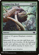 Trumpeting Herd (PLST-MH1-187) - The List