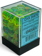 Chessex - 12mm d6 Dice Block (36 dice) - Various Colours