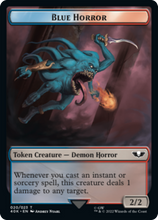 Spawn // Blue Horror Double-Sided Token [Warhammer 40,000 Tokens]