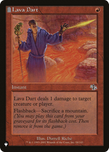 Lava Dart (PLST-JUD-94) - The List: (tombstone)