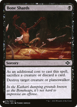 Bone Shards (PLST-MH2-76) - The List