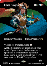 Eshki Dragonclaw (Borderless) (TDM-356) - Tarkir: Dragonstorm Foil