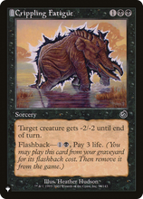 Crippling Fatigue (PLST-TOR-58) - The List: (tombstone)