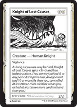 Knight of Lost Causes (MB2-999-KOLC) - Mystery Booster 2