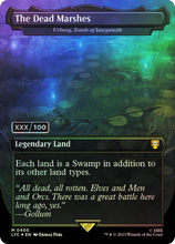 The Dead Marshes - Urborg, Tomb of Yawgmoth (Serialized) [The Lord of the Rings: Tales of Middle-Earth Commander]