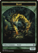 Beast Token [Conspiracy: Take the Crown Tokens]