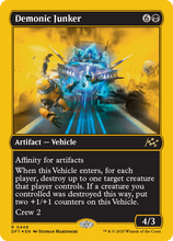 Demonic Junker (First-Place Foil) (-448) - Aetherdrift