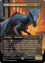 Grim Giganotosaurus (Borderless) [Jurassic World Collection]